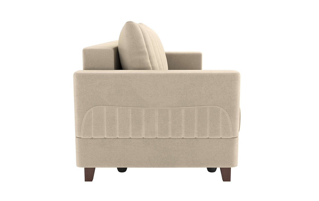 Диван - кровать ЕвроМагнат велюр тенерифе крем